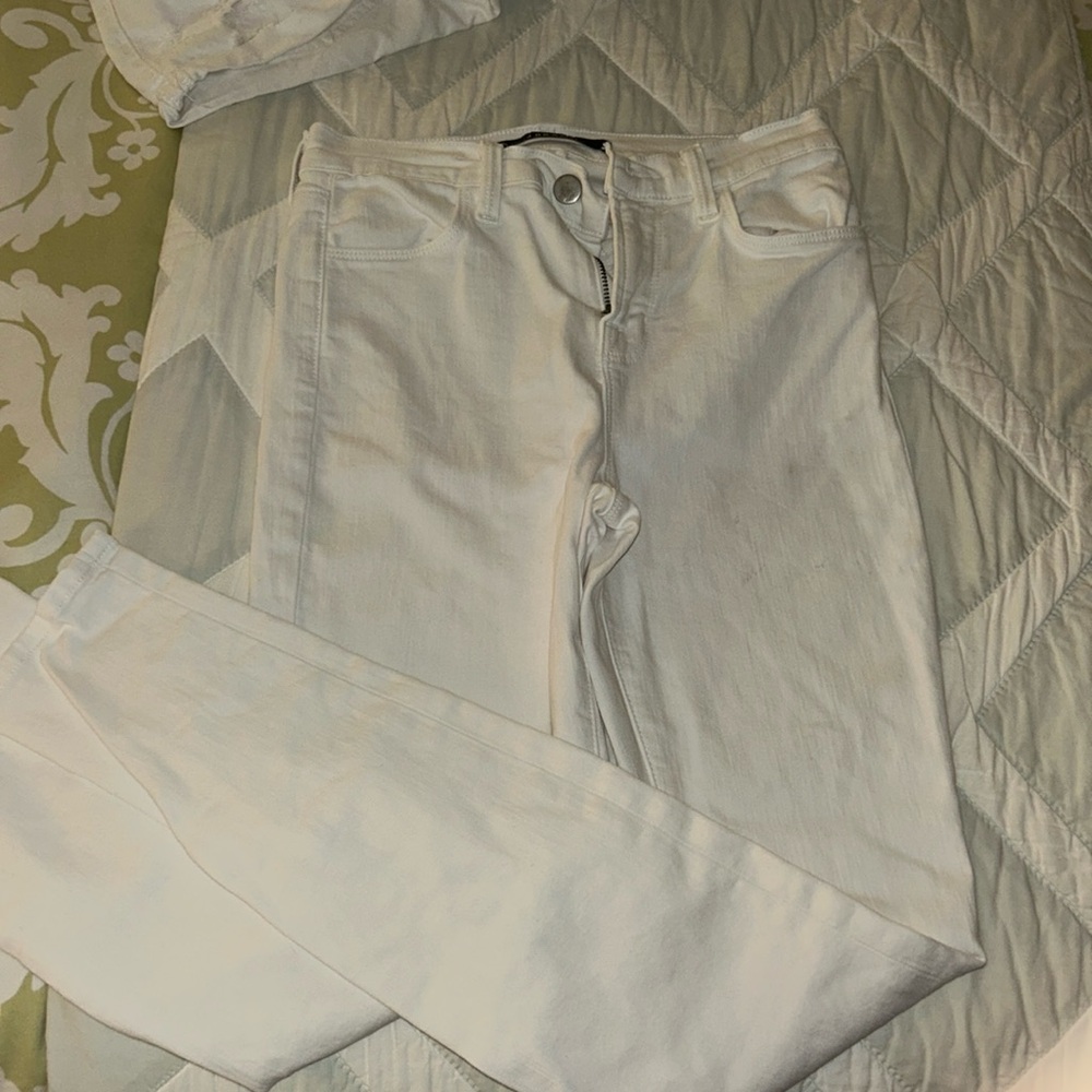 J Brand White Jeans / Size 26